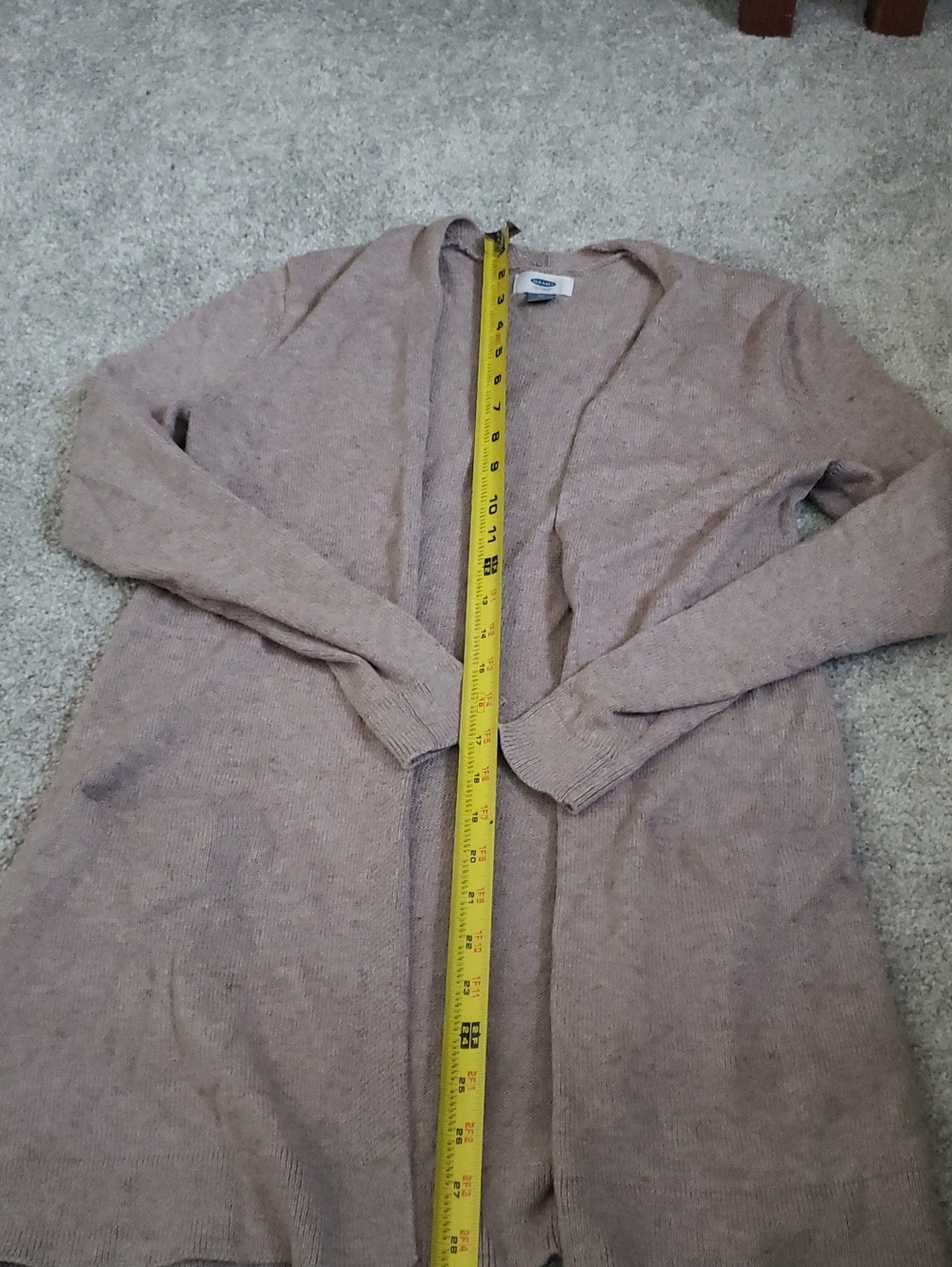 Beige Cardigan Old Navy XS
